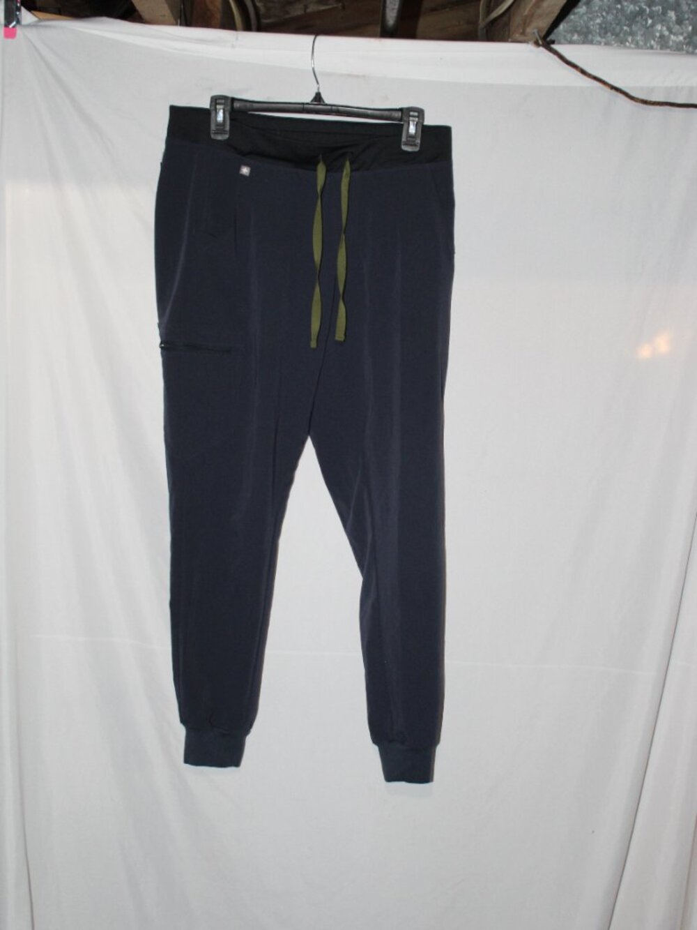 Figs Quiet Navy Zamora Jogger Scrub Pants - Picture 2 of 5